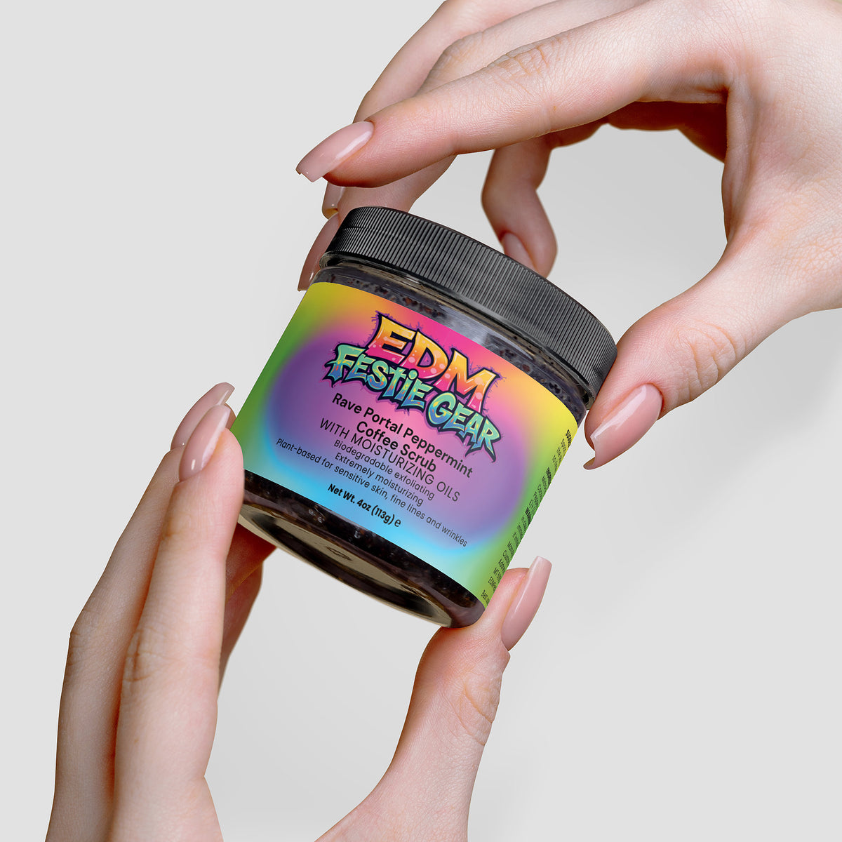 Rave Portal Peppermint Coffee Scrub