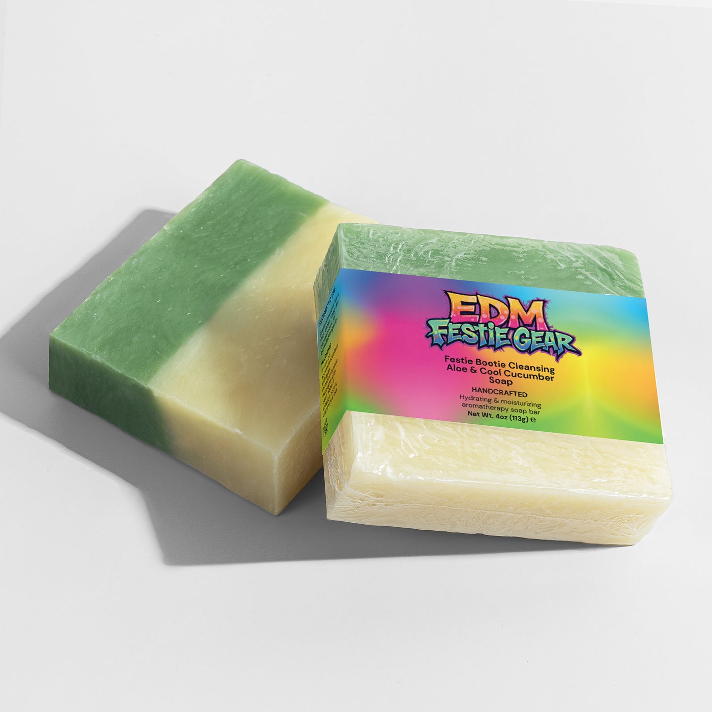 Aloe & Cool Cucumber Revitalizing Soap for Festival Vibes