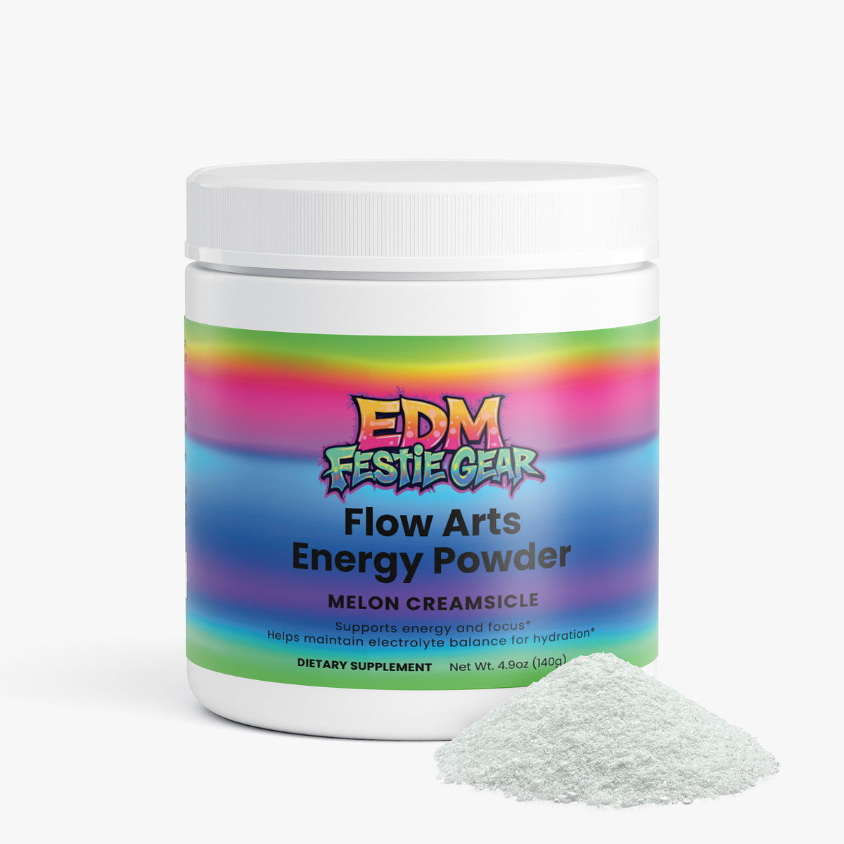 Flow Arts Energy Powder (Melon Creamsicle)