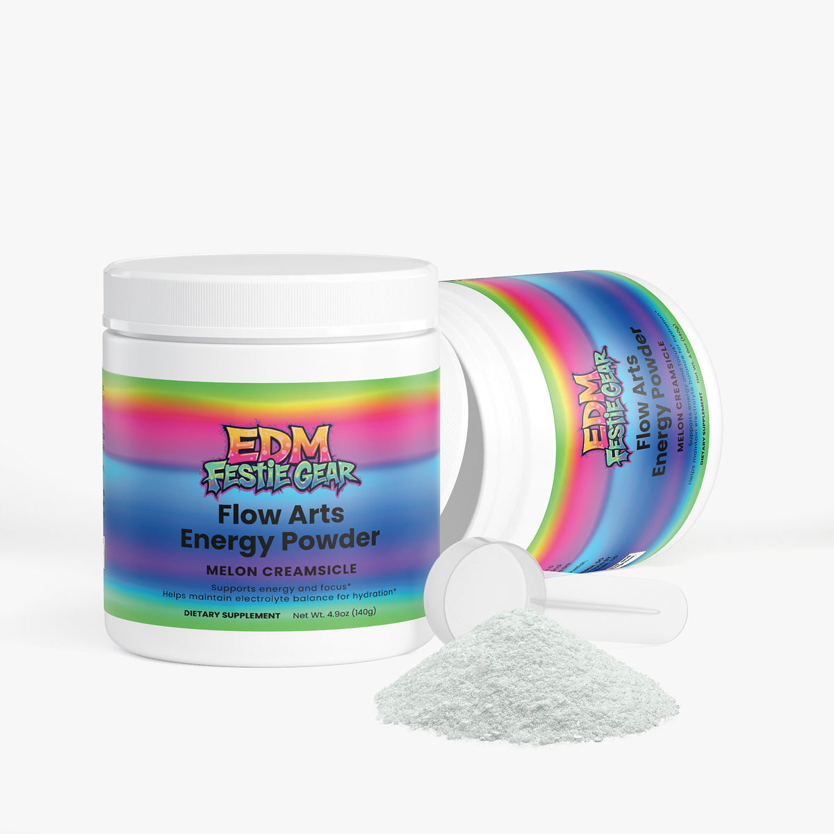 Flow Arts Energy Powder (Melon Creamsicle)