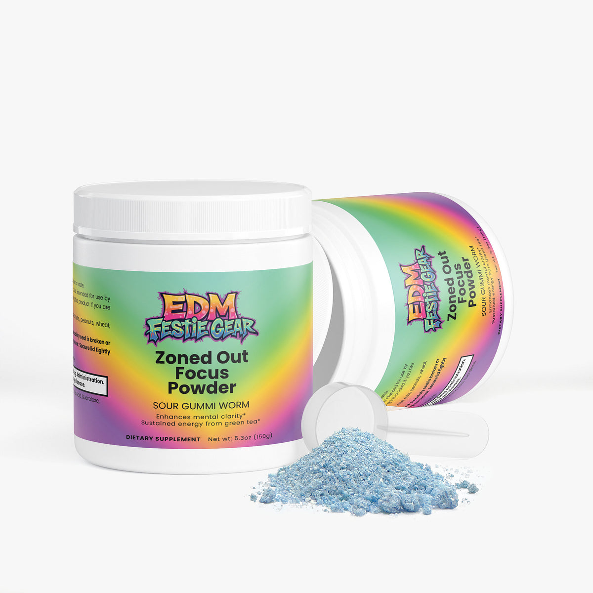 Zoned Out Focus Powder (Sour Gummi Worm)