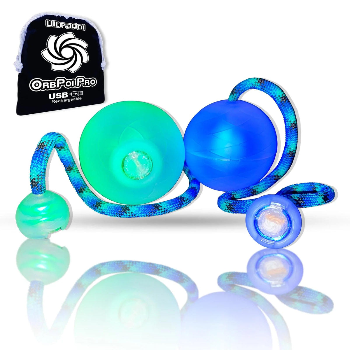Customized OrbPoi Pro LED Contact Poi