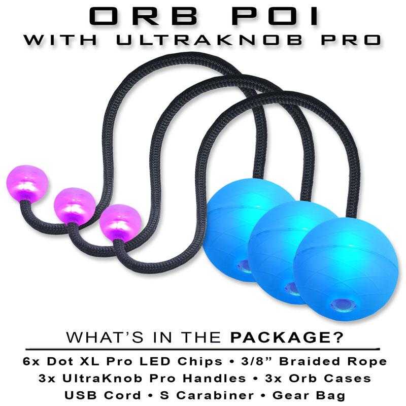 OrbPoi LED Contact Poi