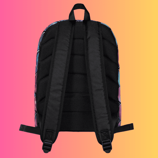 Vibrant Tie-Dye Festival Backpack for EDM Lovers
