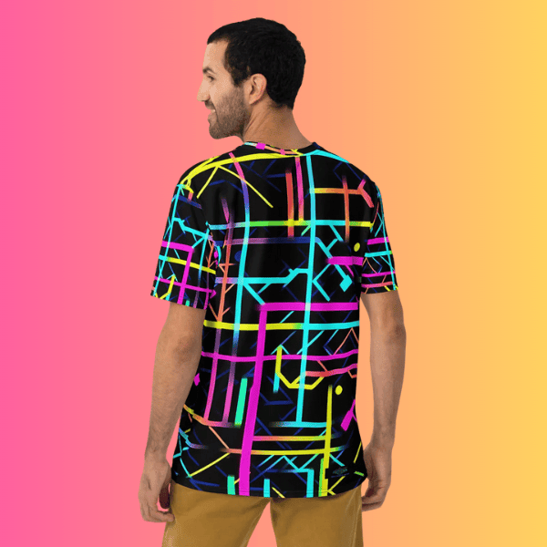 Men's Vibrant Festival Vibes T-Shirt - Perfect Rave Gear for EDM Lovers