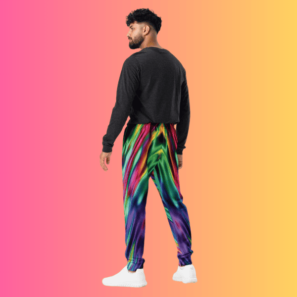 Electric Neon Joggers for Rave and Festival Vibes