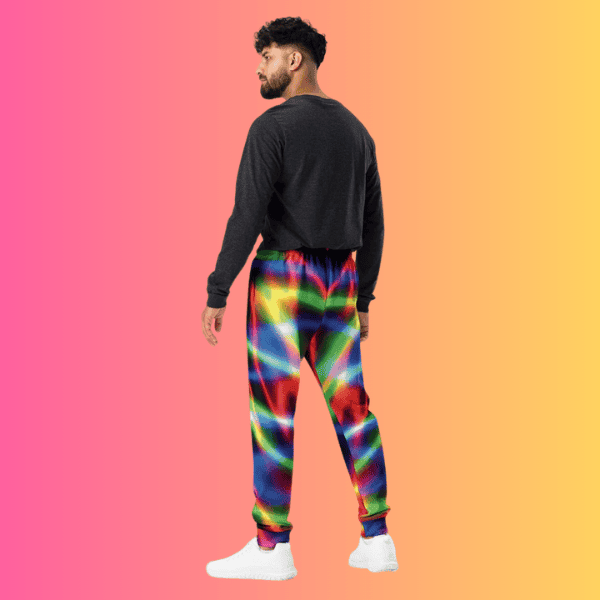 Electric Neon Joggers for Rave Warriors and Festival Goers