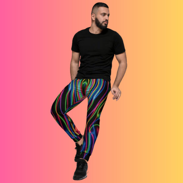 Electric Neon Joggers - Perfect for Raves and Festivals - EDMFestieGear.com