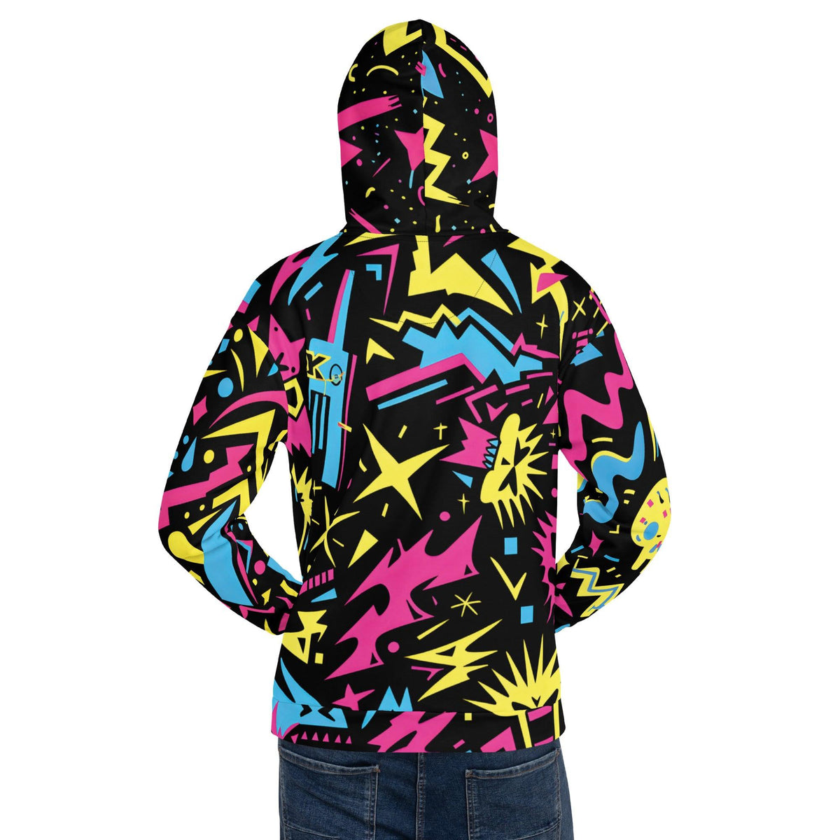 Neon Crazy Unisex Festival Hoodie - EDMFestieGear.com