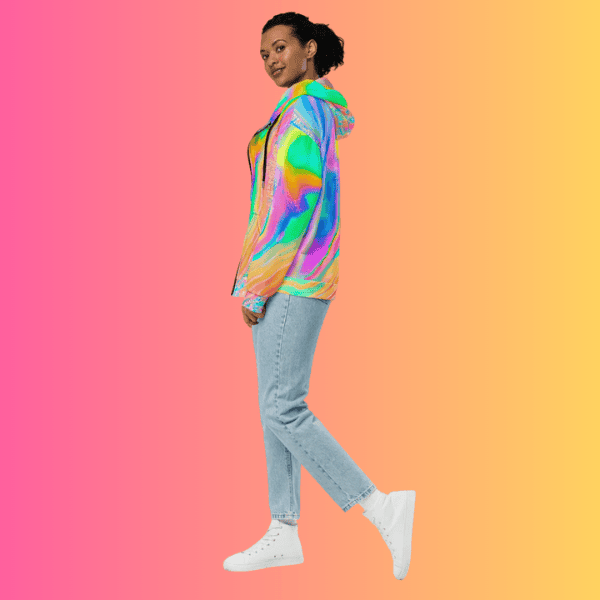 Eco-Conscious Unisex Zip Hoodie - Ideal for Music Festivals