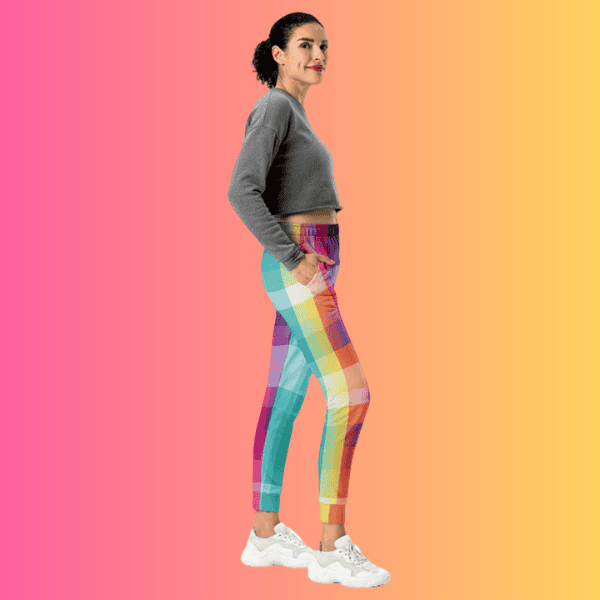 Psychedelic Trippy Rave Joggers for Women - Festival Ready