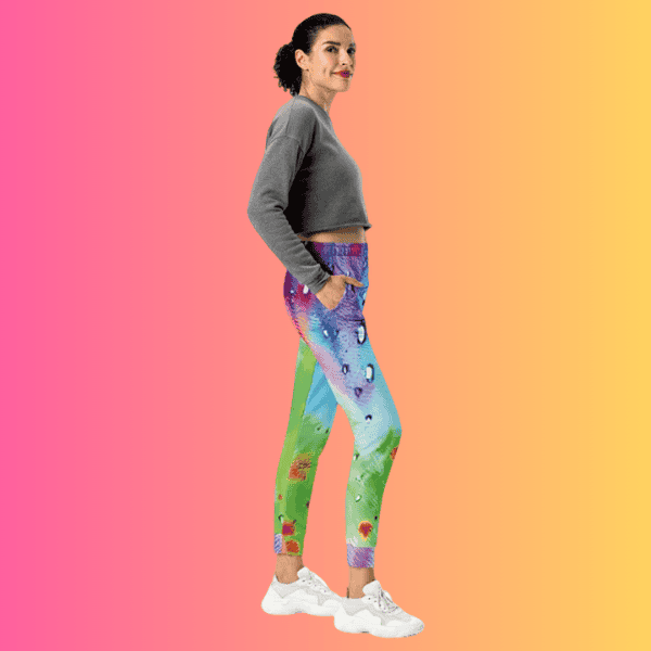 Eco-Friendly Vibrant Women's Joggers for Music Festivals