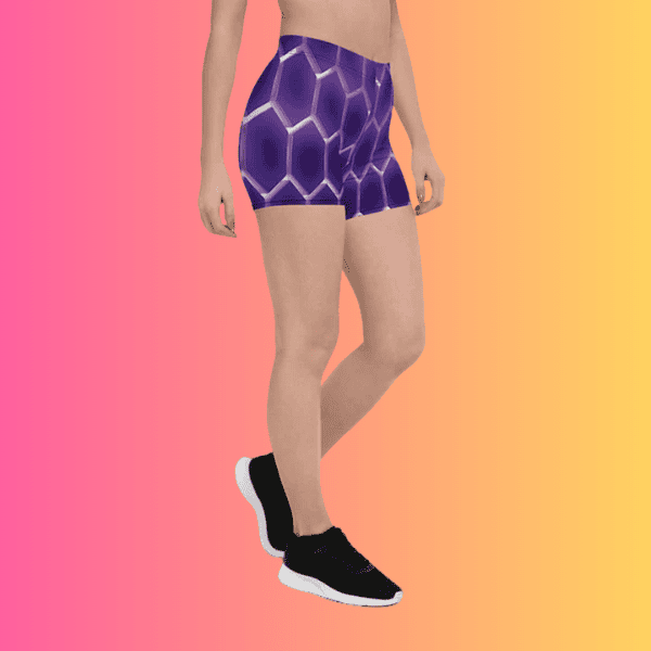 Bold and Colorful Abstract Festival Shorts for EDM Lovers