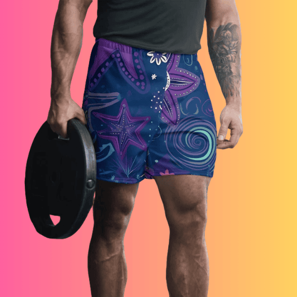 Unisex Festival-Ready All-Over Print Athletic Long Shorts