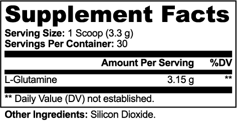 Bounce Back L-Glutamine Blend