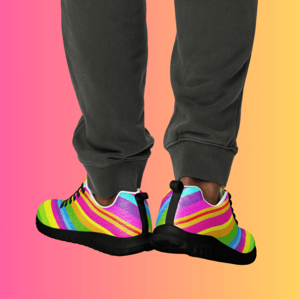 Men's Playful EDM Festival Athletic Shoes