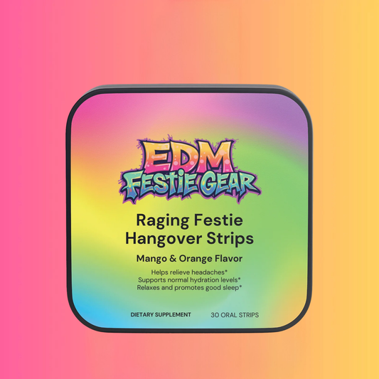 Raging Festie Hangover Recovery Strips - EDM Party Essentials