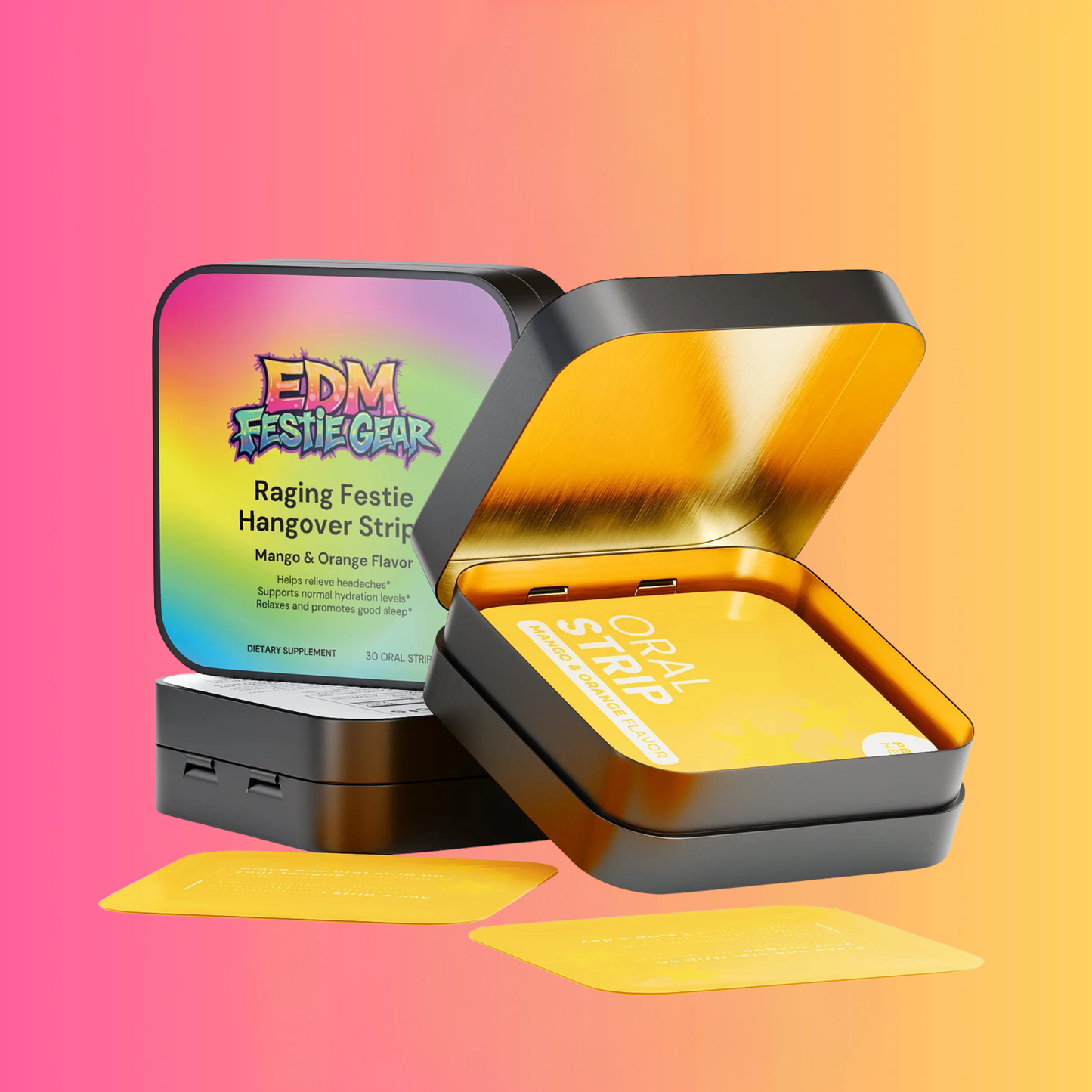 Raging Festie Hangover Recovery Strips - EDM Party Essentials