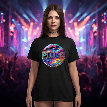 P.L.U.R.R Cosmic Vibes Festival T-Shirt