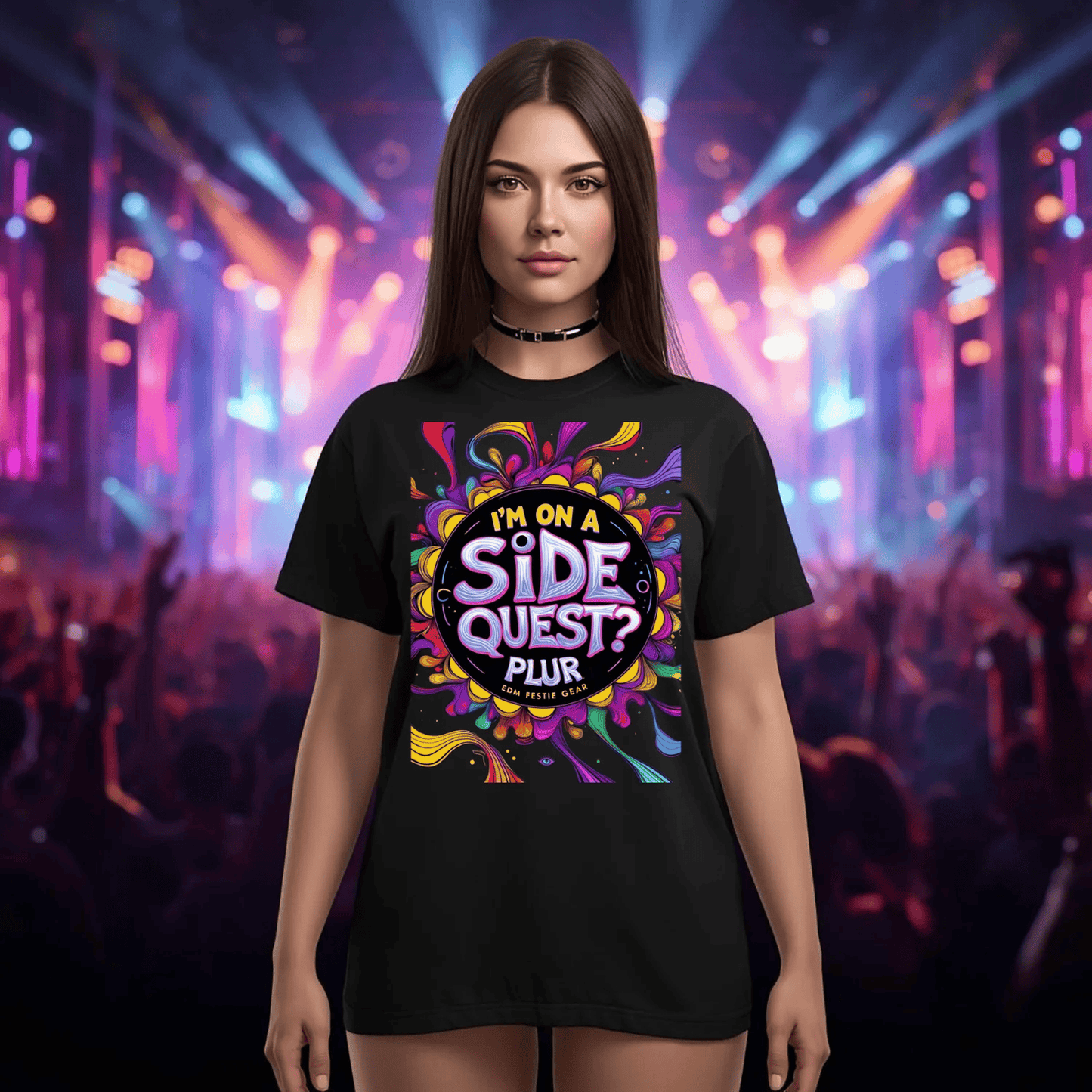 I'm On A Side Quest Festival T-Shirt - Ultimate Rave Gear