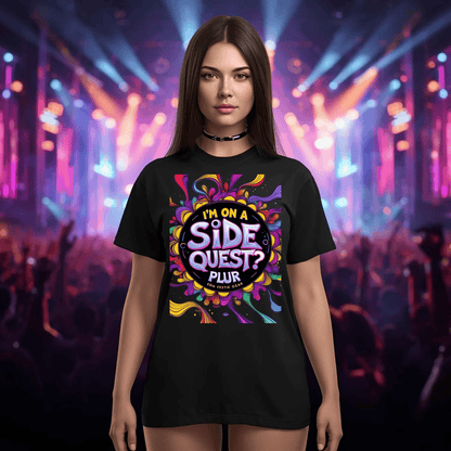I'm On A Side Quest Festival T-Shirt - Ultimate Rave Gear