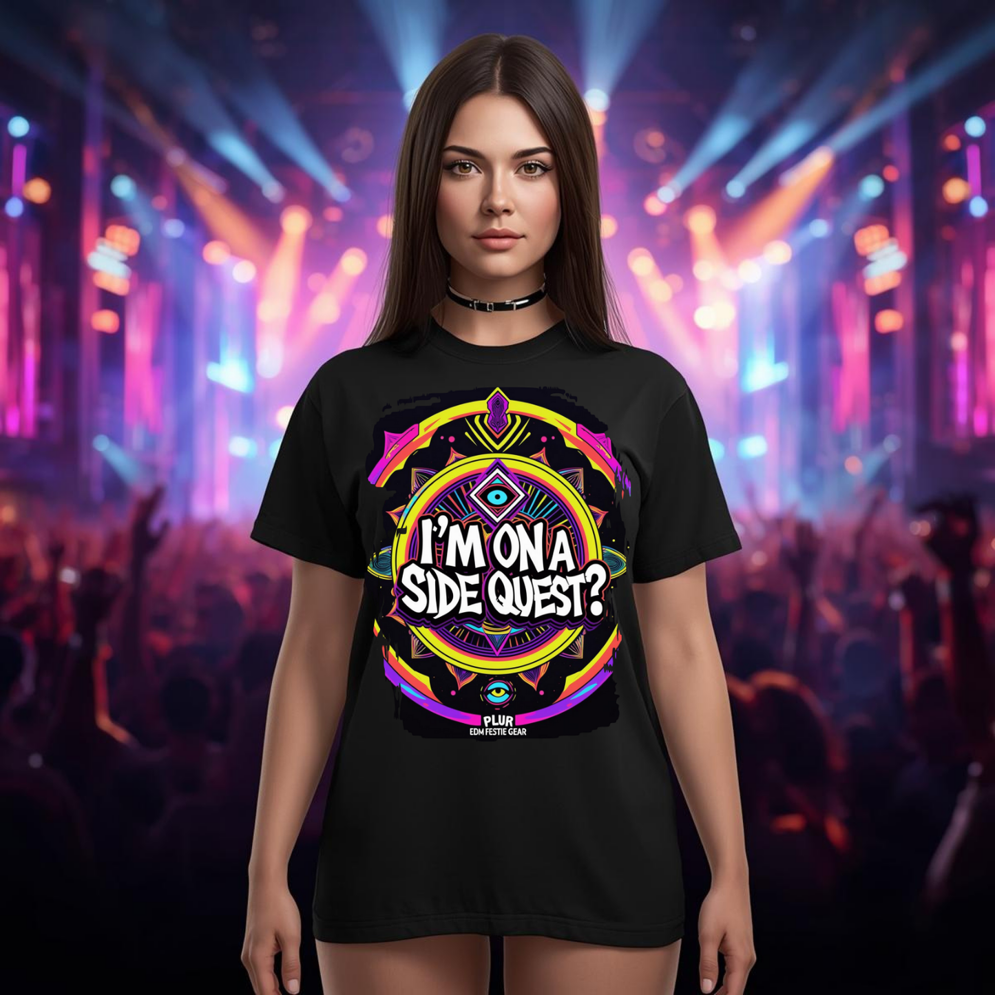 I'm On A Side Quest Festival T-Shirt for Ravers
