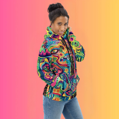 Trippy Melting Abstract Unisex Hoodie