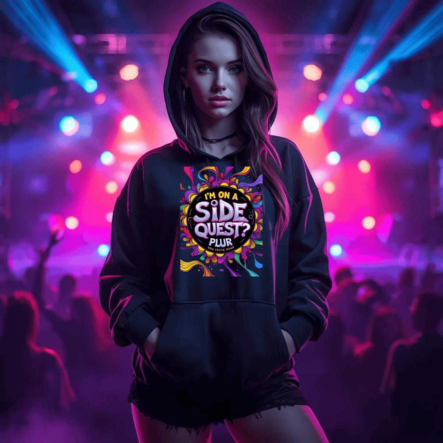 I'm On A Side Quest Festival T-Shirt - Ultimate Rave Gear