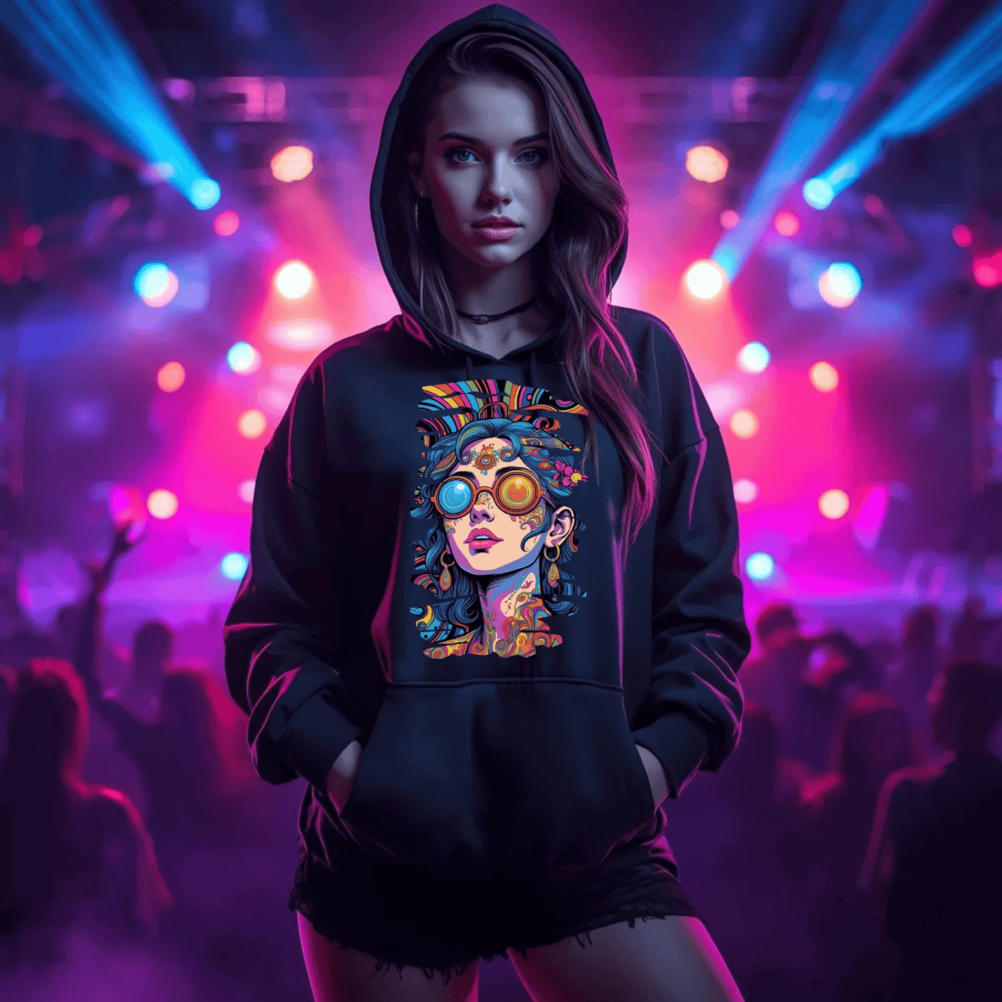 Groovy Girl Festival Vibe T-Shirt