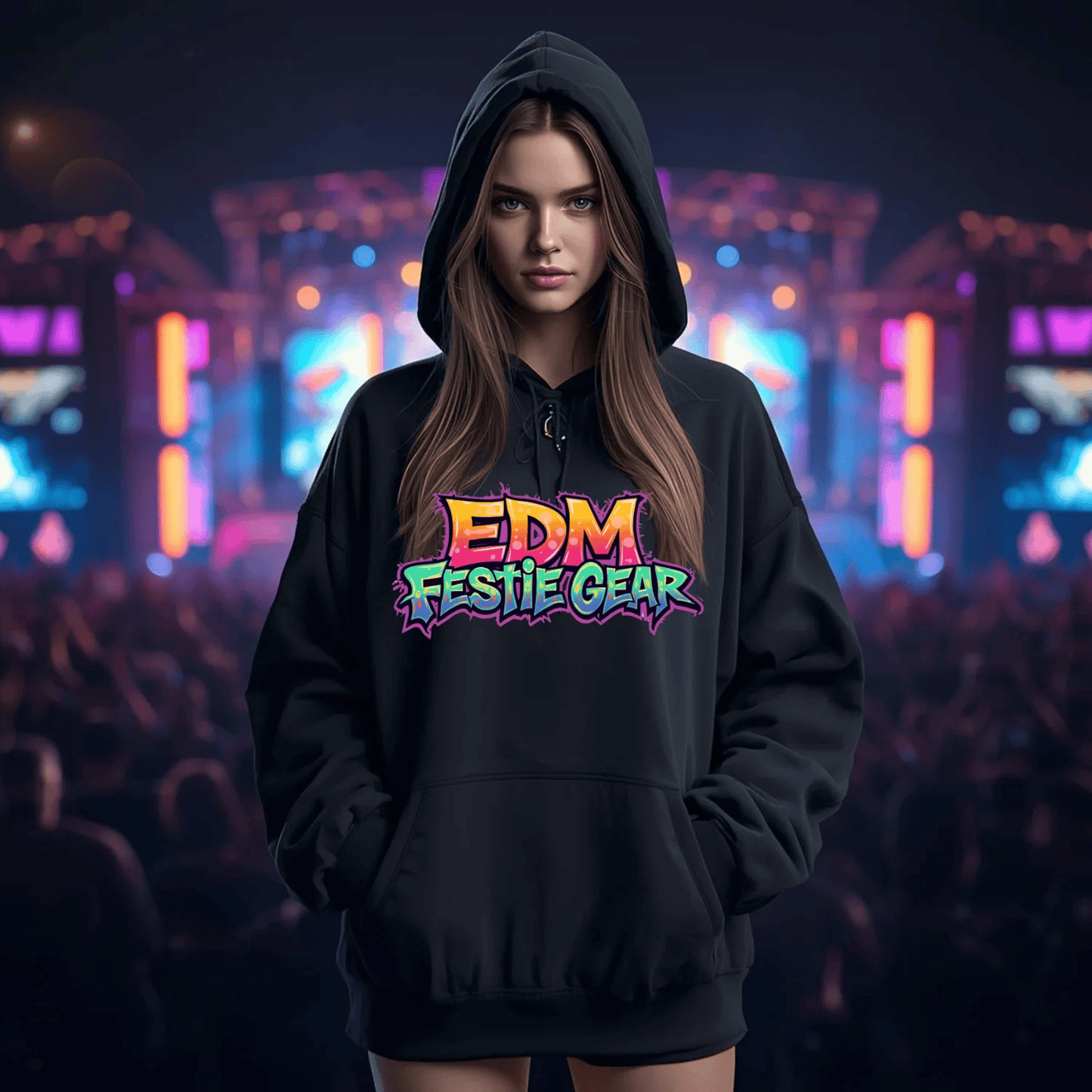The EDM Festie Gear Original Festival T-Shirt – Iconic Rave Style