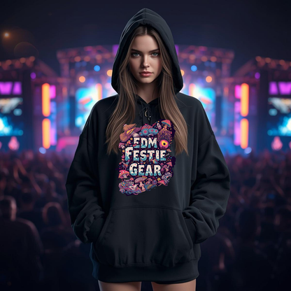 Psychedelic Shrooms Festival T-Shirt from EDM Festie Gear