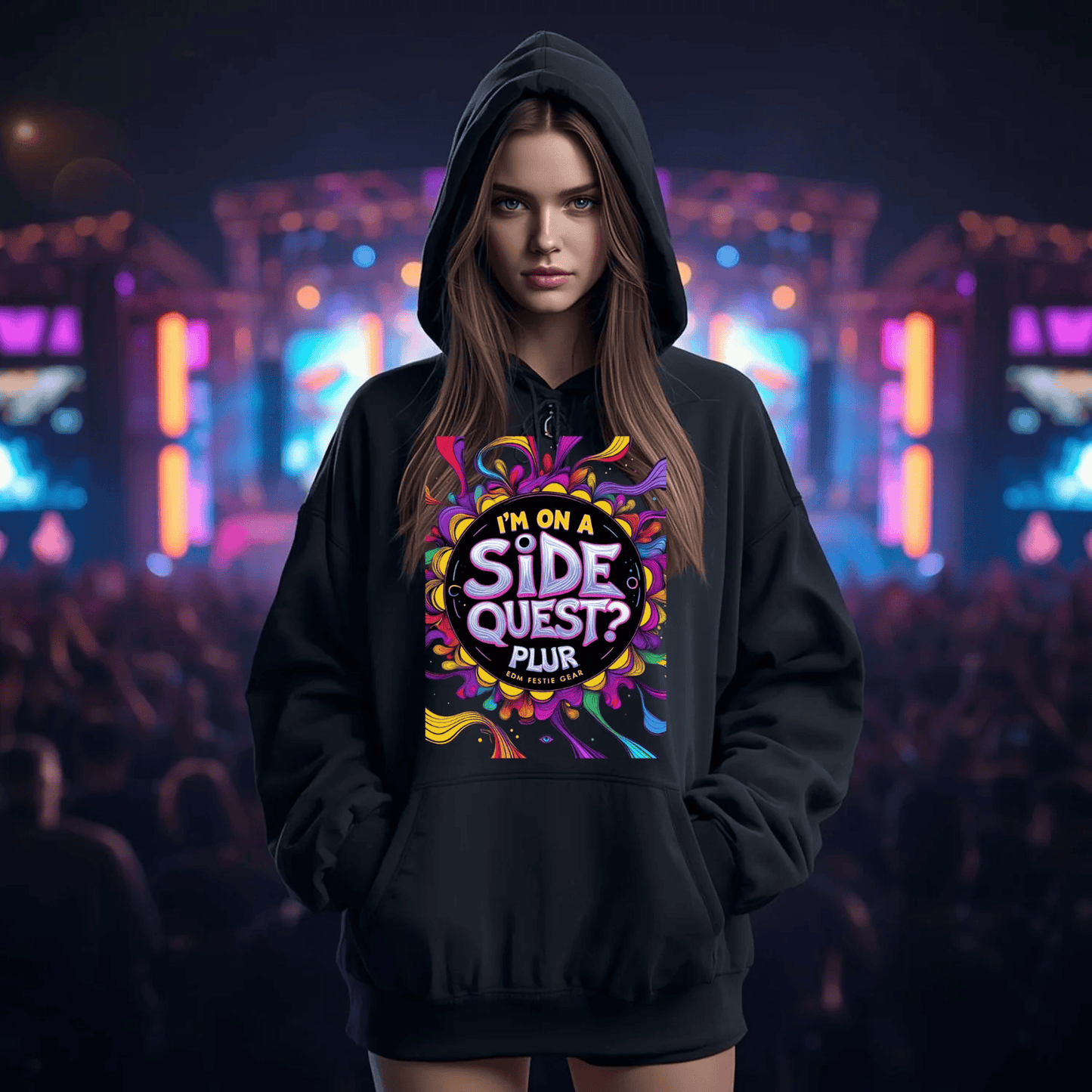 I'm On A Side Quest Festival T-Shirt - Ultimate Rave Gear