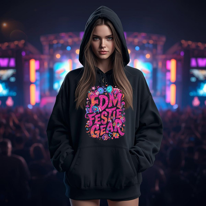 EDM Festie Gear Time of Wonder Festival T-Shirt – Celebrate the Magic of Rave Culture