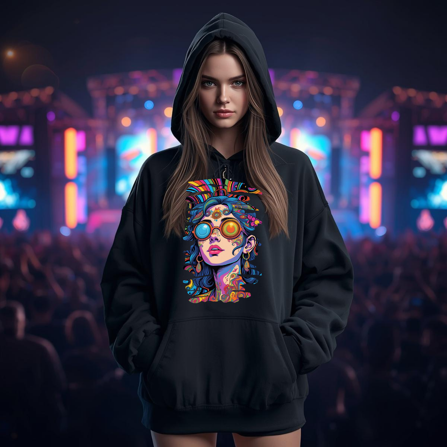 Groovy Girl Festival Vibe T-Shirt