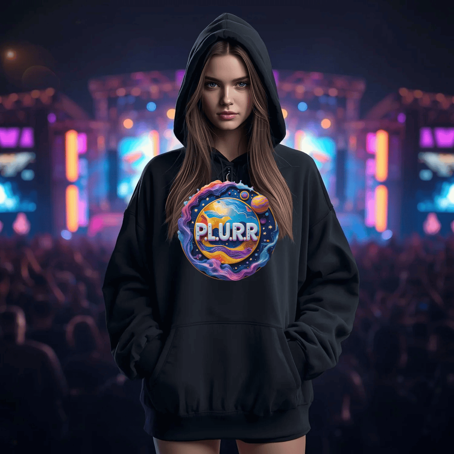 P.L.U.R.R Intergalactic Festival T-Shirt