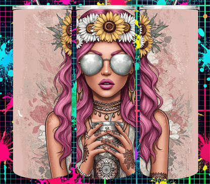 100 Badass Woman Collection 20 oz Tumbler