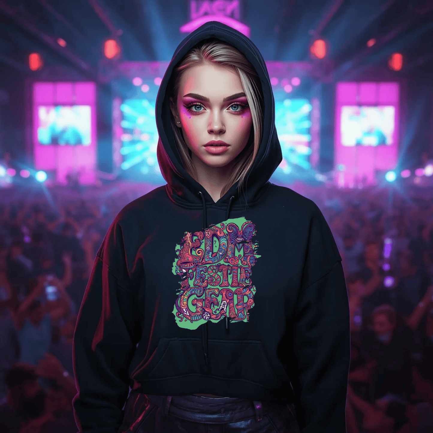 EDM Festival Gear Crazy Trip T-Shirt for Ravers