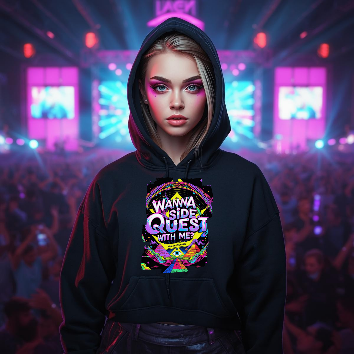 Join the Side Quest with Me Ancient All-Seeing Eye Festival T-Shirt