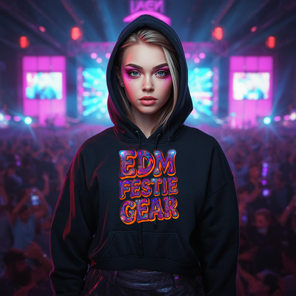 EDM Festie Gear Retro Vibe Festival T-Shirt