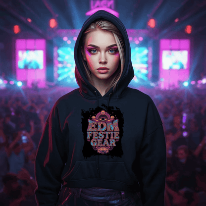 EDM Festie Gear Celestial All-Seeing Eye Festival T-Shirt