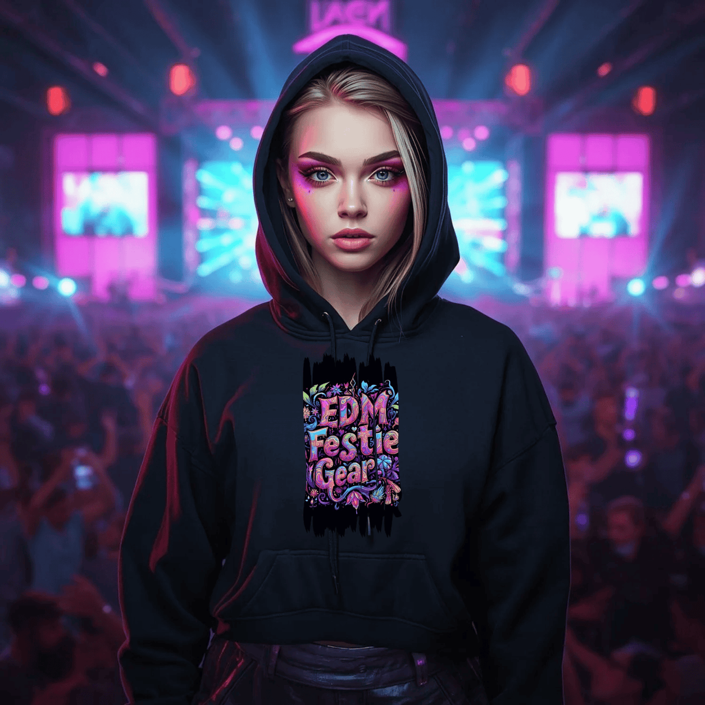 EDM Festie Gear Flower Power Festival T-Shirt