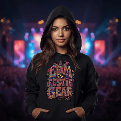 EDM Festie Gear Trippy Eye Festival T-Shirt