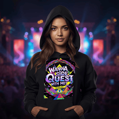 Join the Side Quest with Me Ancient All-Seeing Eye Festival T-Shirt