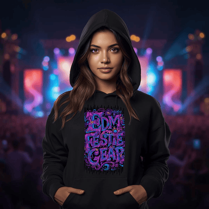 EDM Festie Gear Psychedelic Shroom Land Festival T-Shirt