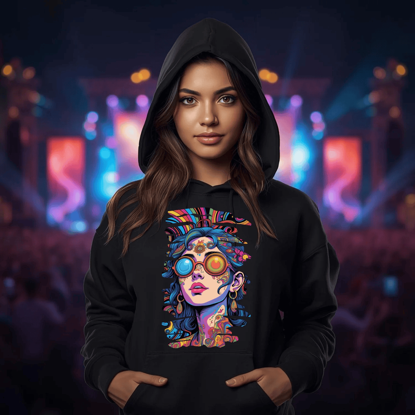 Groovy Girl Festival Vibe T-Shirt