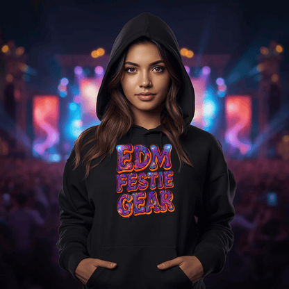 EDM Festie Gear Retro Vibe Festival T-Shirt