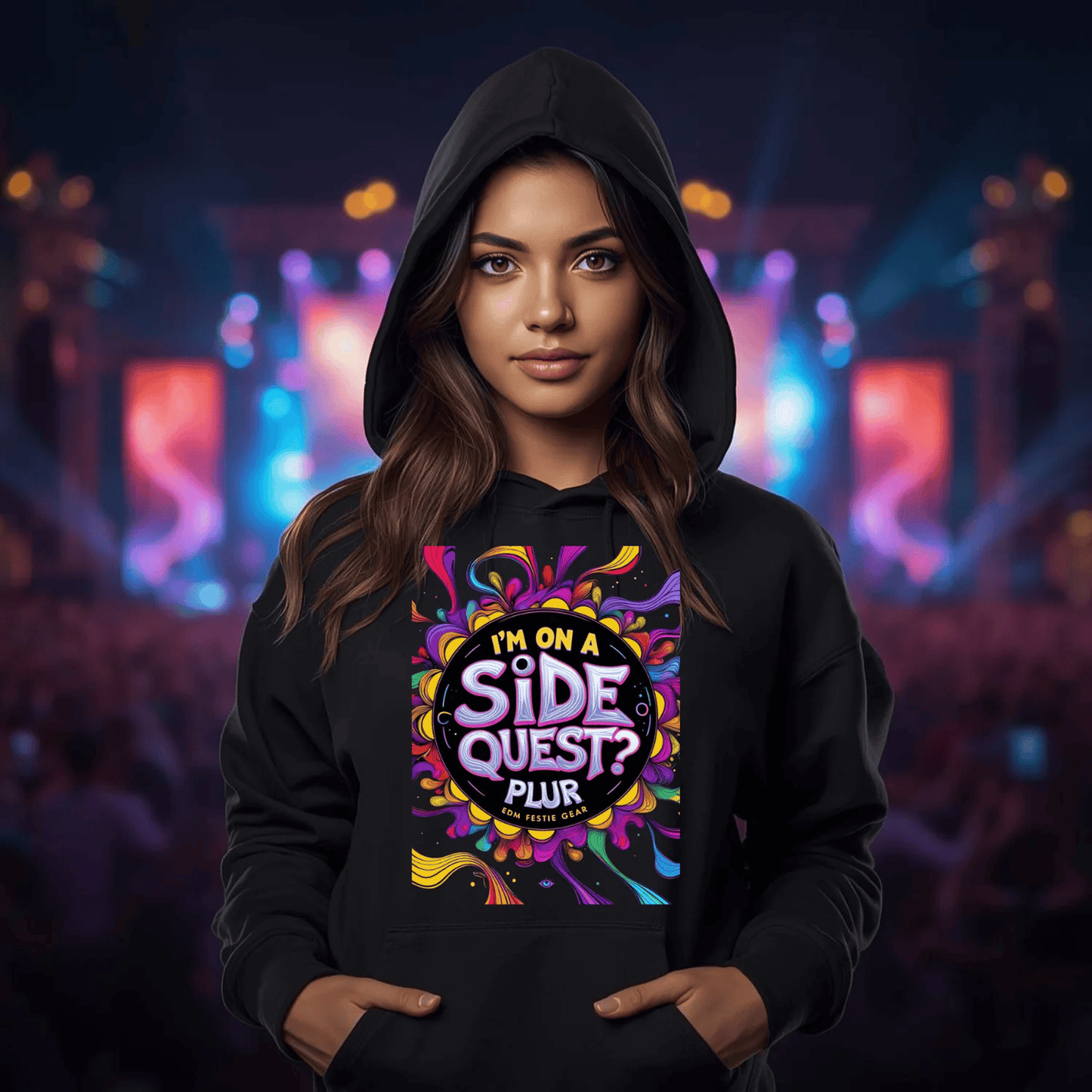I'm On A Side Quest Festival T-Shirt - Ultimate Rave Gear
