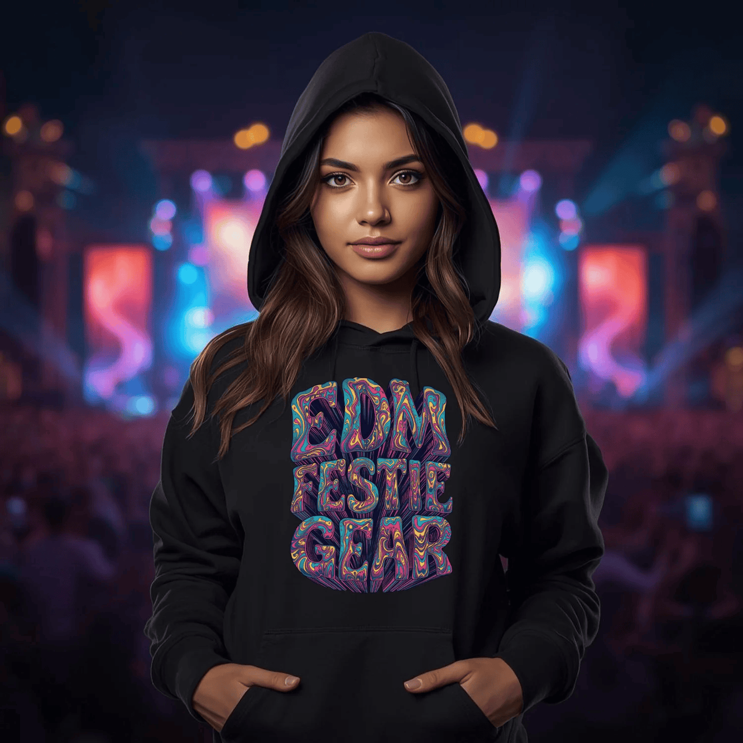 Color Trip Festival T-Shirt by EDM Festie Gear