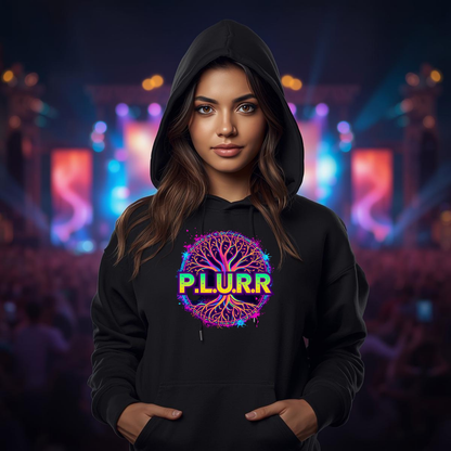 P.L.U.R.R Tree of Life Festival T-Shirt for Ravers