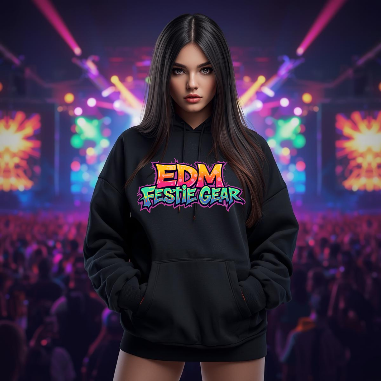 The EDM Festie Gear Original Festival T-Shirt – Iconic Rave Style